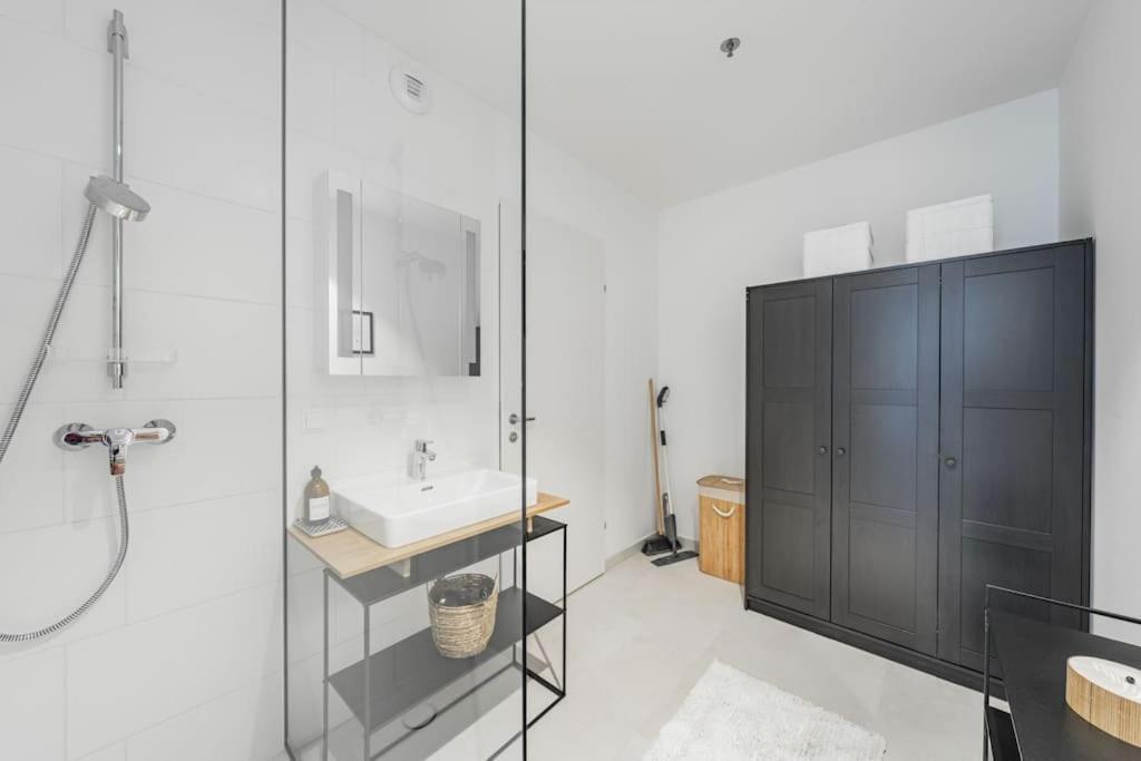 City Sky Studio Mit Balkon Wien Eksteriør billede
