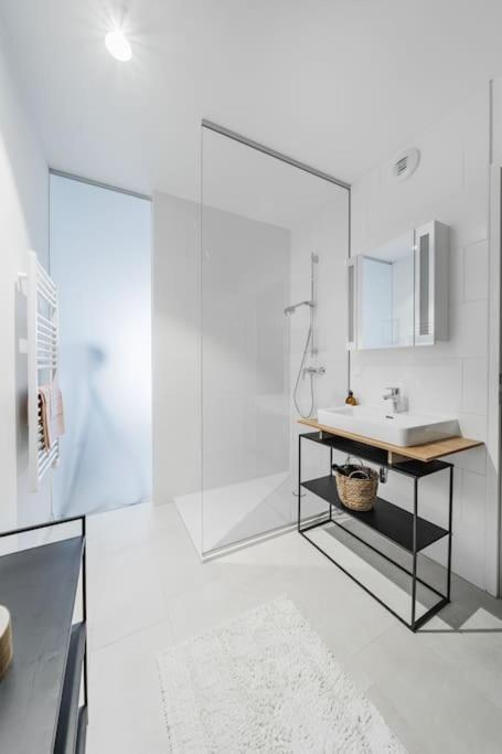 City Sky Studio Mit Balkon Wien Eksteriør billede